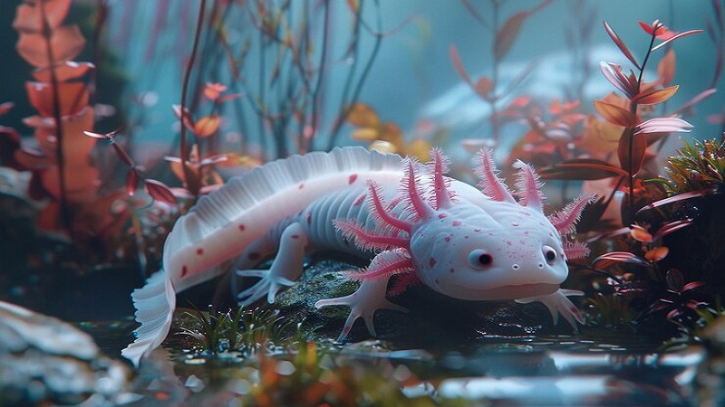 Mudpuppy vs Axolotl:  Exploring Aquatic Salamanders